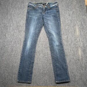 Volcom Brand Jeans Mens Skinny‎ Blue Wash Denim Pants Size 29x29